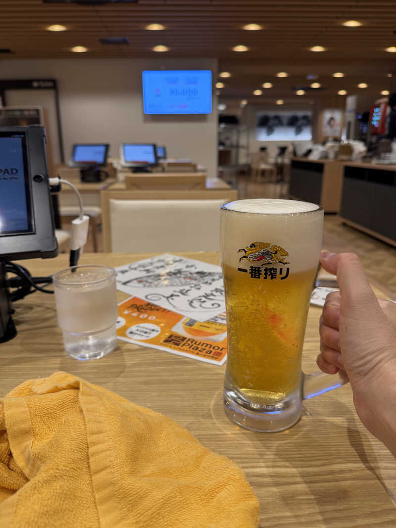 サウナ後のビール🍻さんのサウナ&カプセルホテル ルーマプラザのサ活写真