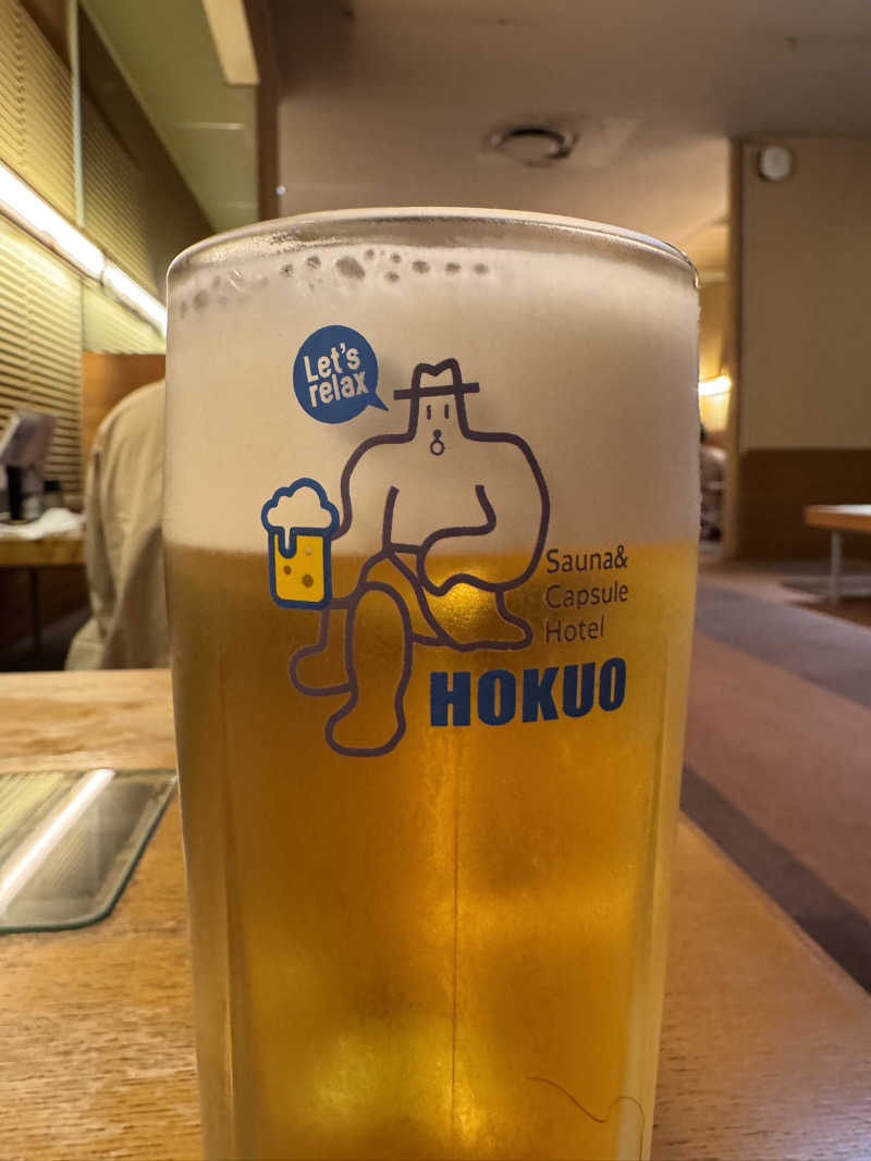 サウナ後のビール🍻さんのサウナ&カプセルホテル 北欧のサ活写真