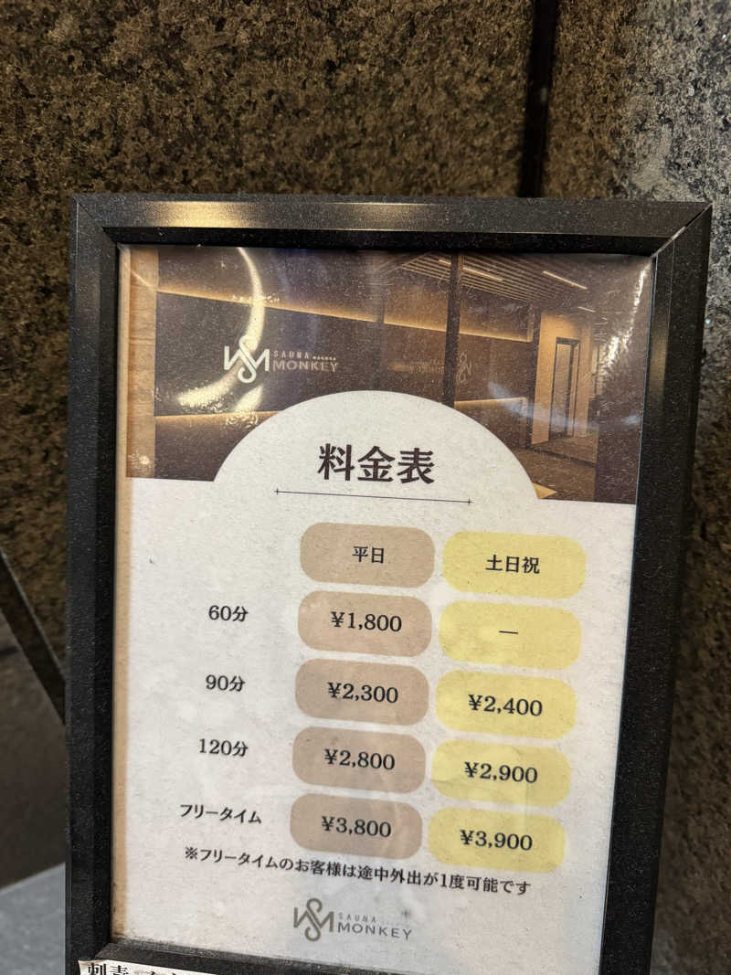 サウナ後のビール🍻さんのSAUNA MONKEY / サウナモンキー 名古屋のサ活写真