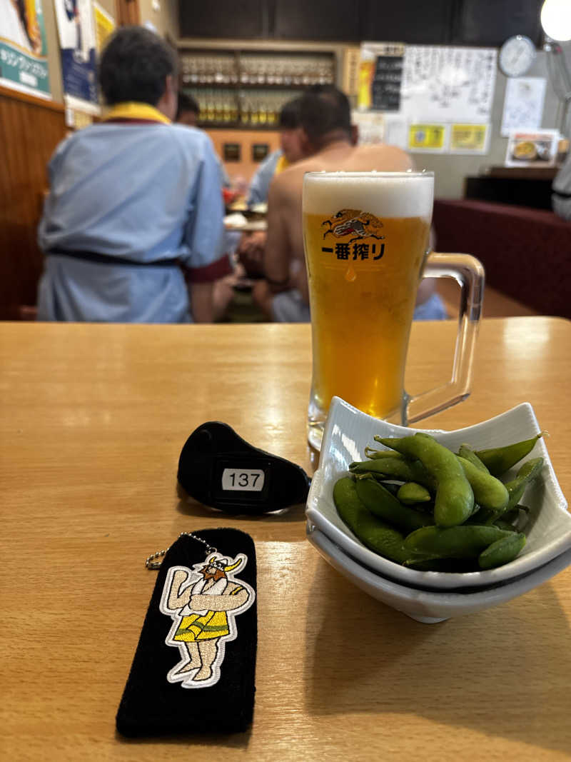 サウナ後のビール🍻さんのサウナピアのサ活写真