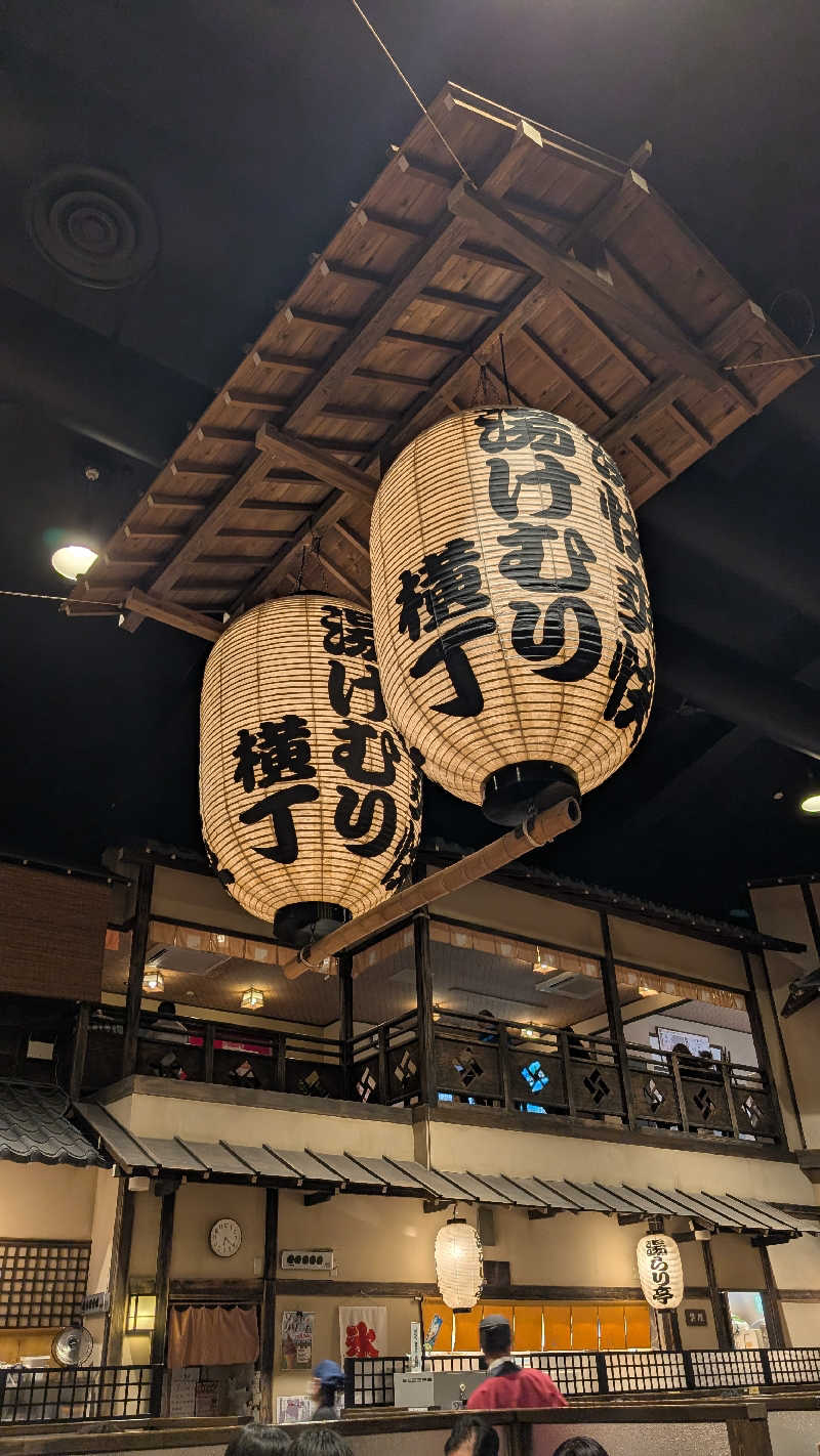 キンサクさんの野天湯元 湯快爽快『湯けむり横丁』おおみやのサ活写真