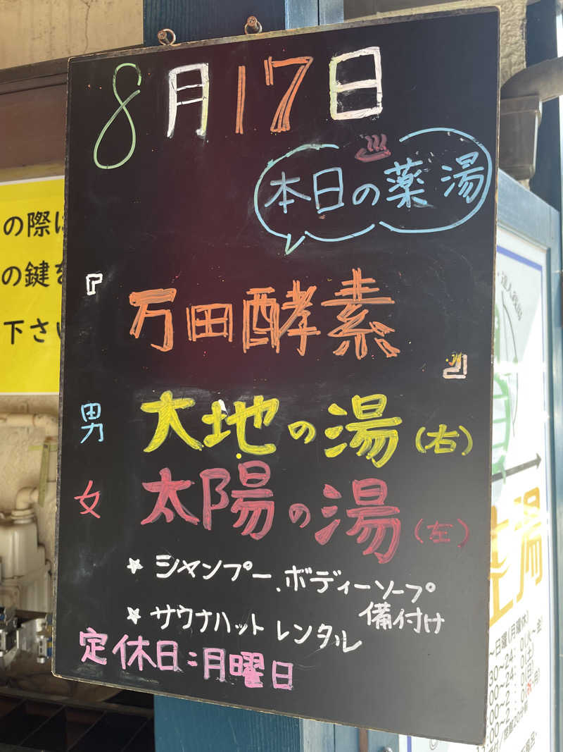 サウナメガネさんの新生湯のサ活写真