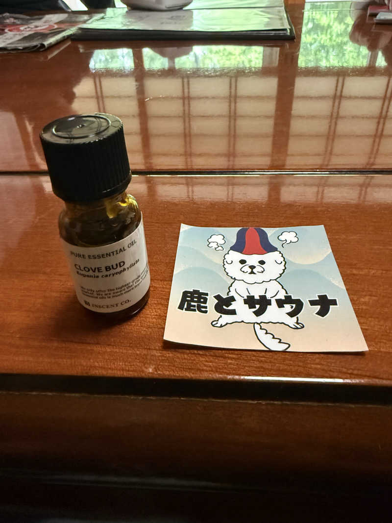 湯人28号さんの鹿とサウナのサ活写真
