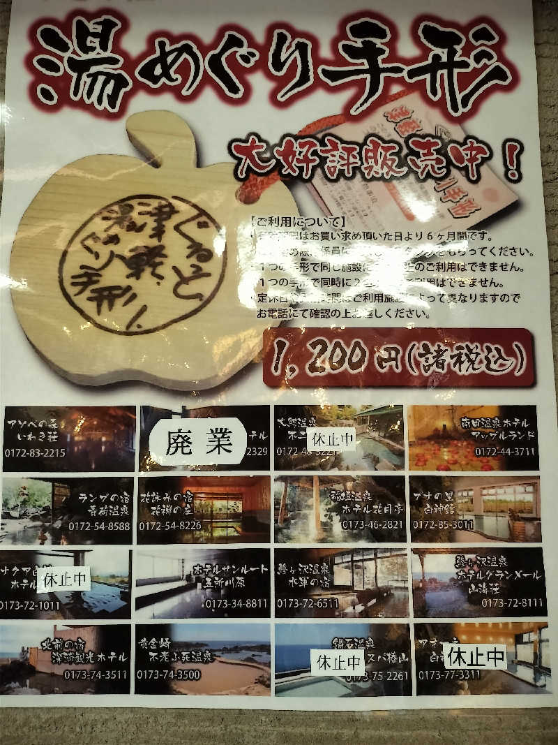 チロルさんのアソベの森 いわき荘のサ活写真