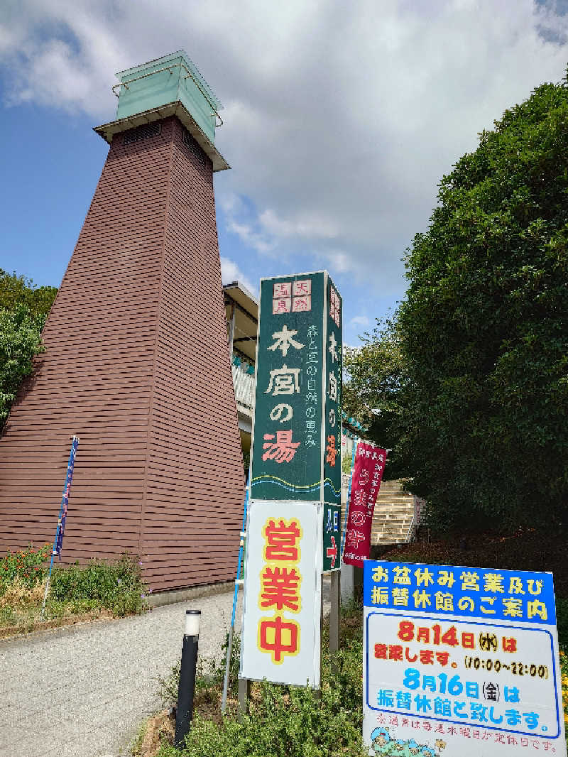 ポンチキさんの天然温泉 本宮の湯のサ活写真