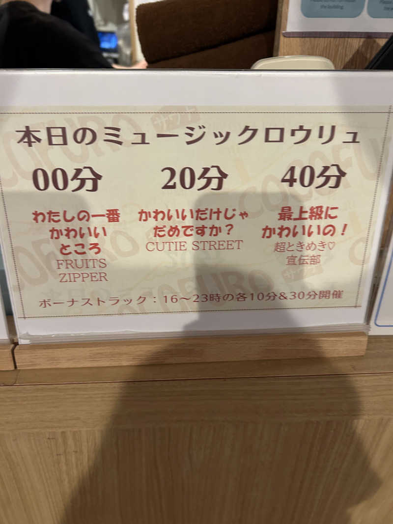 SHINOBIさんのCOCOFURO たかの湯のサ活写真