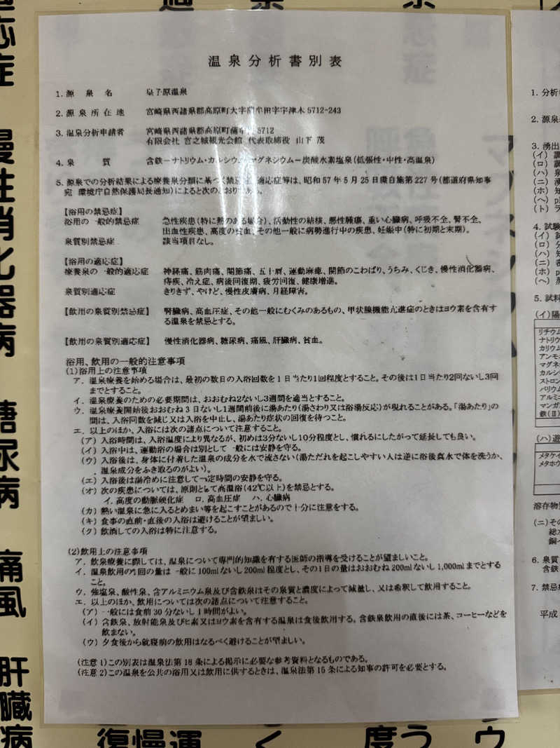 Jenovaさんの皇子原温泉のサ活写真