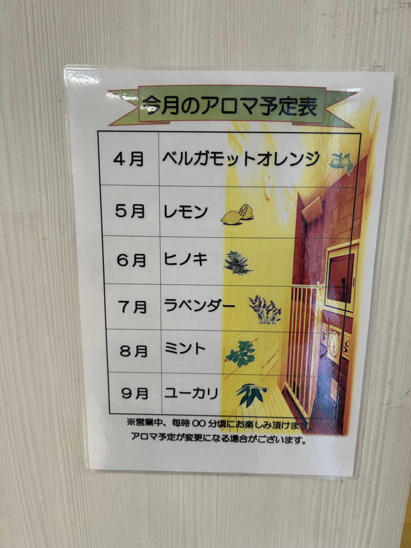 シンさんのふなばしメグスパのサ活写真