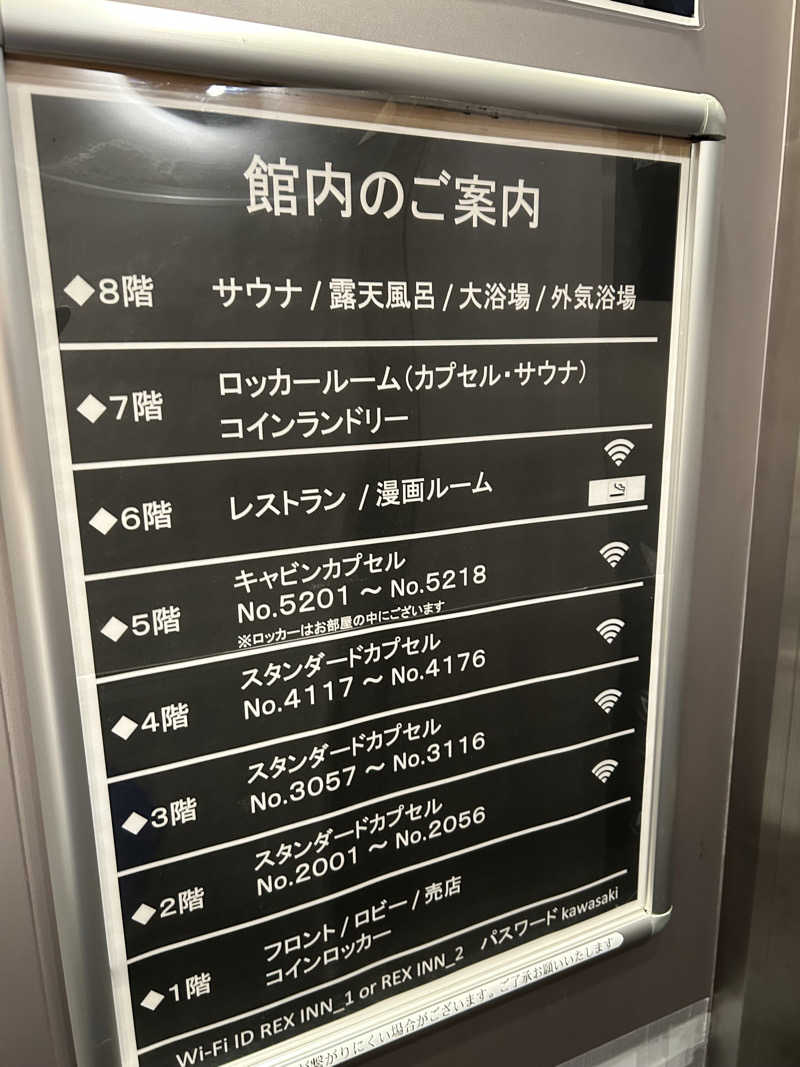 シンさんのレックスイン川崎のサ活写真