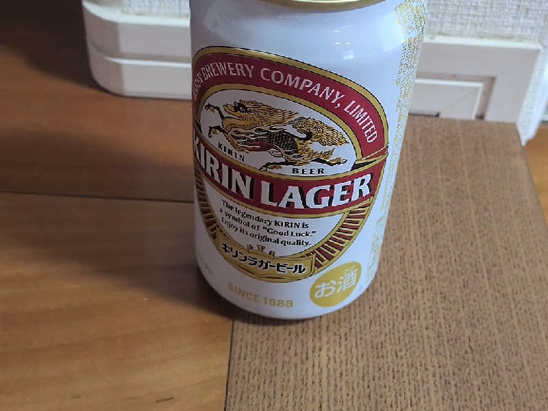 缶ビール(キリンラガー)