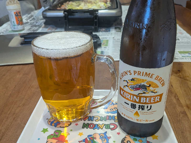 瓶ビール(自宅にて)