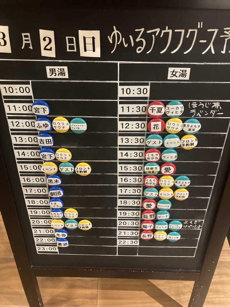 tanu＠125さんの朝日湯源泉ゆいるのサ活写真