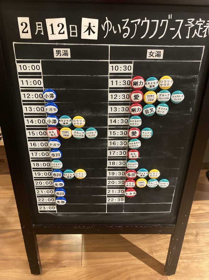 tanu＠125さんの朝日湯源泉ゆいるのサ活写真