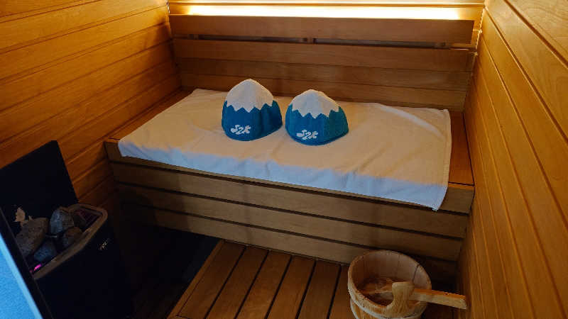 蹴球スコールさんの富士山の見える全室個室サウナ付旅館 しずくのサ活写真
