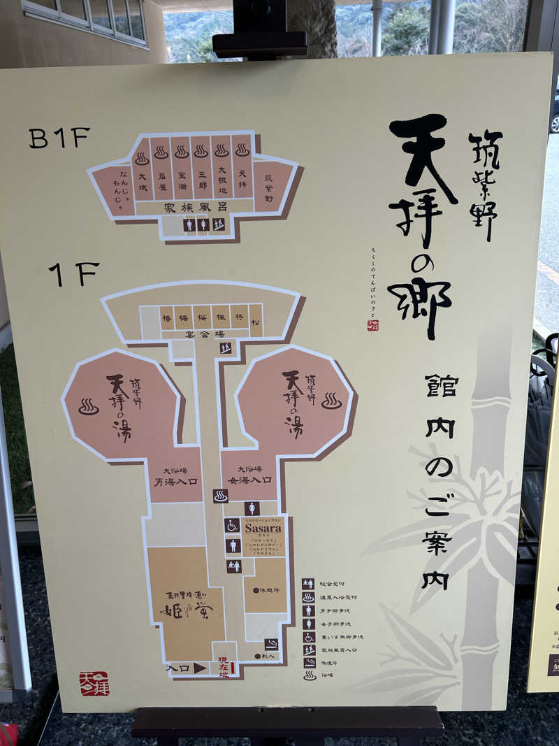 ロロノア・ゾロさんの筑紫野 天拝の郷のサ活写真