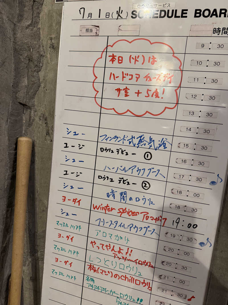 すたんさんのサウナヘヴン草加のサ活写真