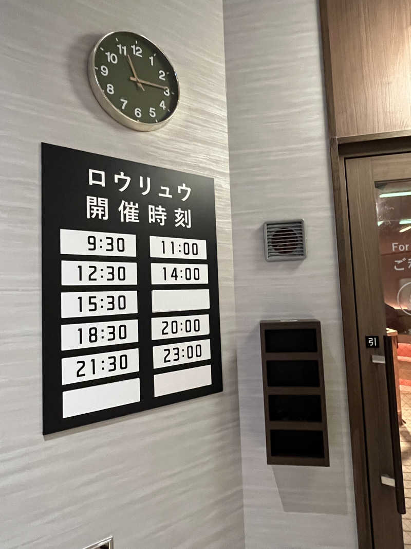 灼熱のタテアナさんの天然温泉 仙台コロナの湯のサ活写真