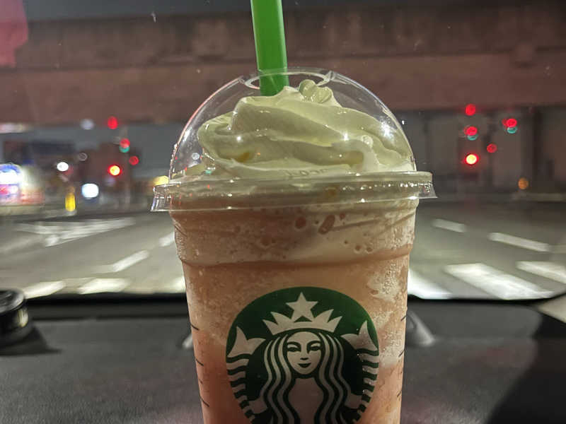 ピーチ＆ピーチミルクフラペチーノ