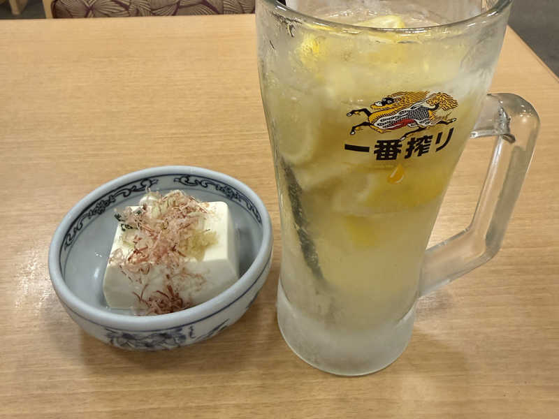 のんある酒場レモンサワー+ゴロゴロレモンジョッキ