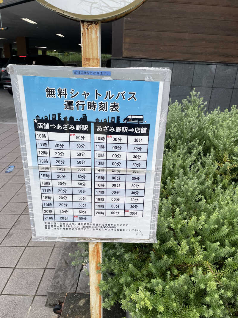 たまぞうさんの天然温泉すすき野 湯けむりの里のサ活写真