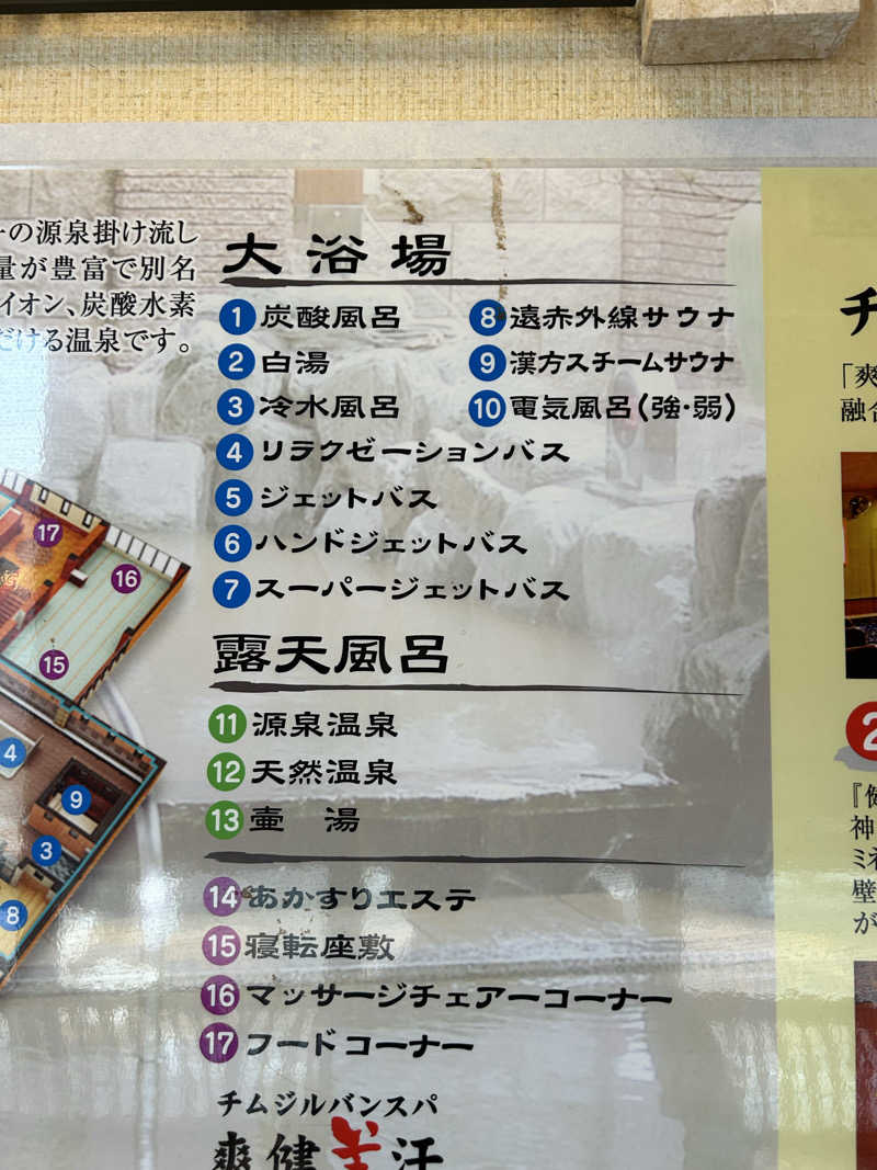 松岡晃さんの彩都天然温泉すみれの湯のサ活写真