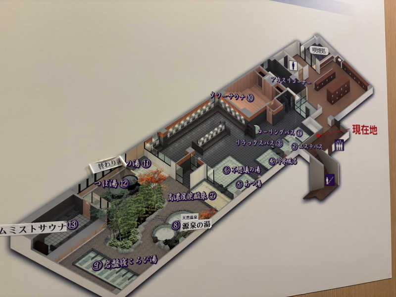 ヤマオさんの港北の湯のサ活写真