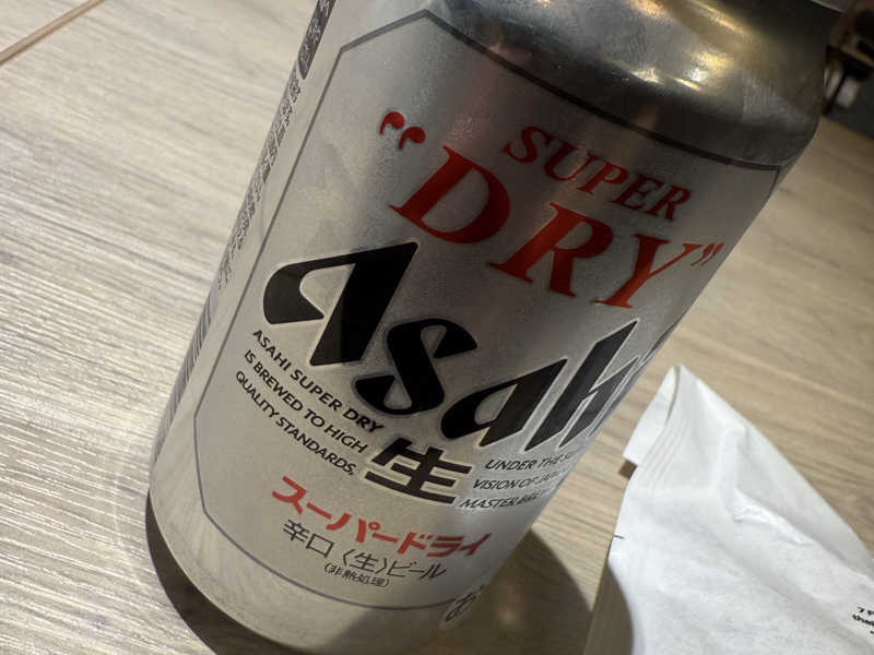 アサヒスーパードライ缶
