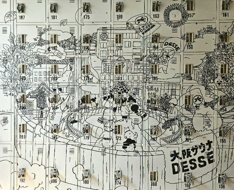 サあいこーかさんの大阪サウナDESSEのサ活写真