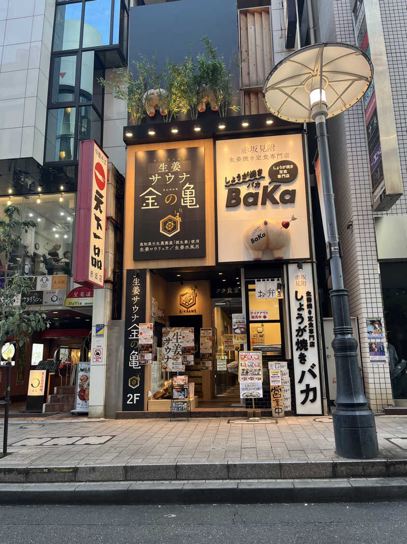 ピロユキさんの生姜サウナ 金の亀のサ活写真