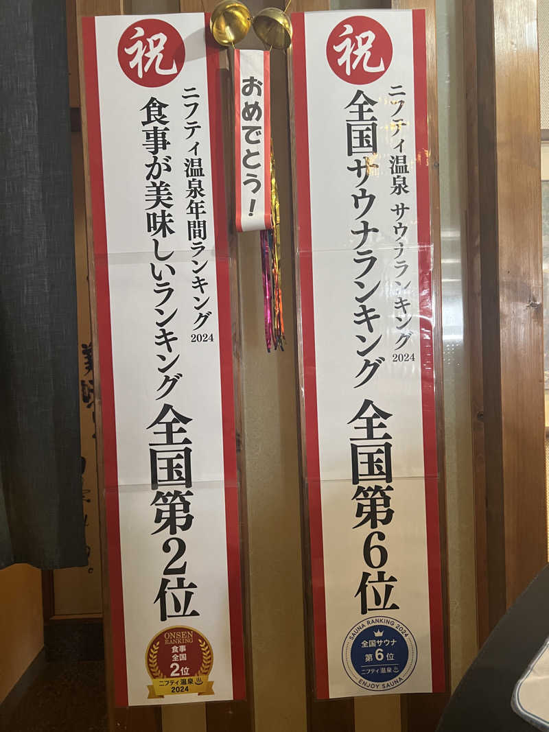 つるみんさんのスパリゾート オアシス御殿場のサ活写真