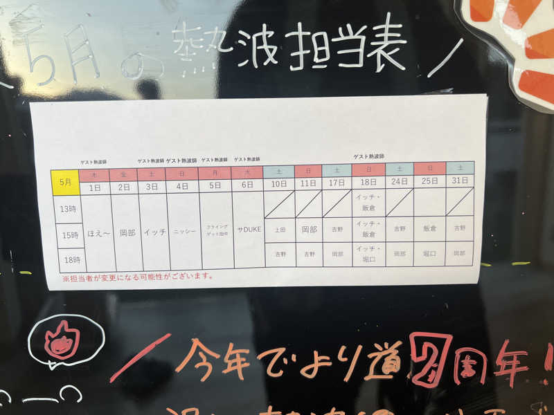 つるみんさんの山梨泊まれる温泉 より道の湯のサ活写真