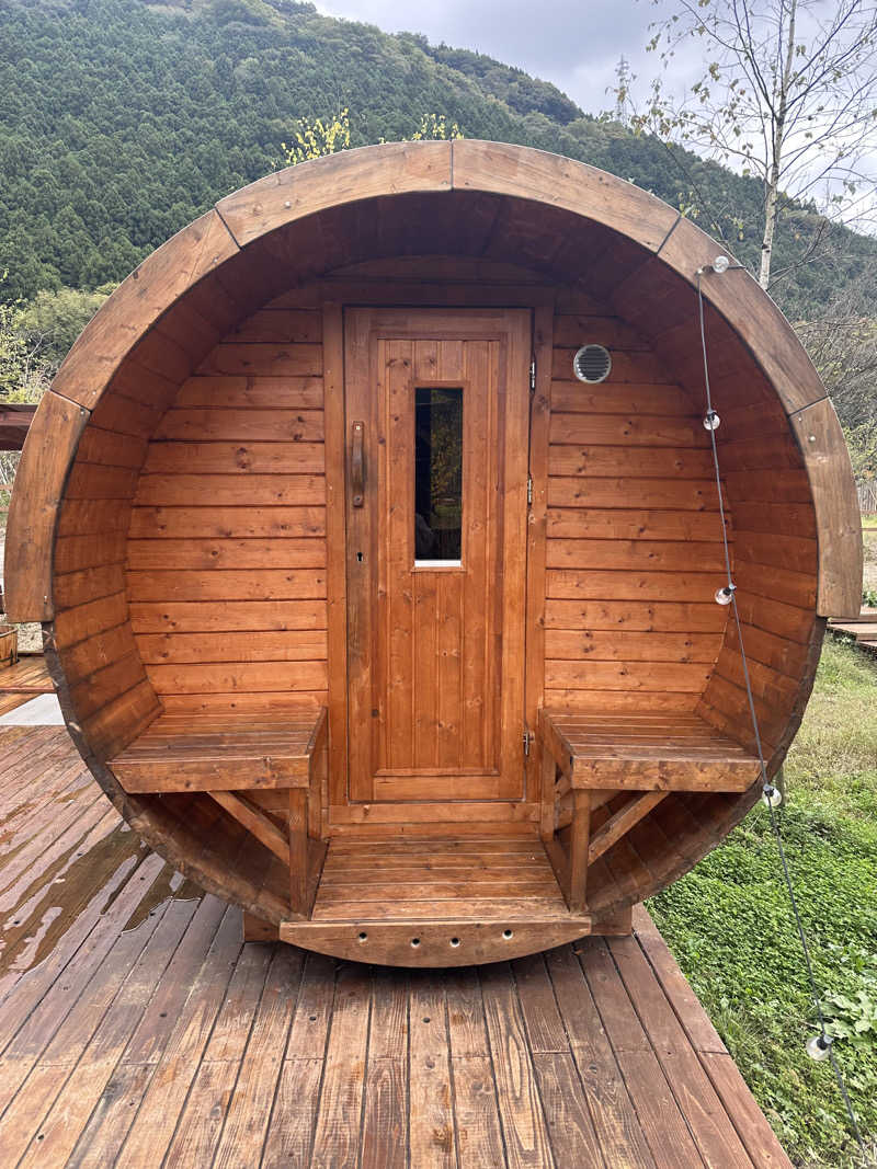 蒸されるぴざ屋さんのサウナの森 水沼ヴィレッジのサ活写真