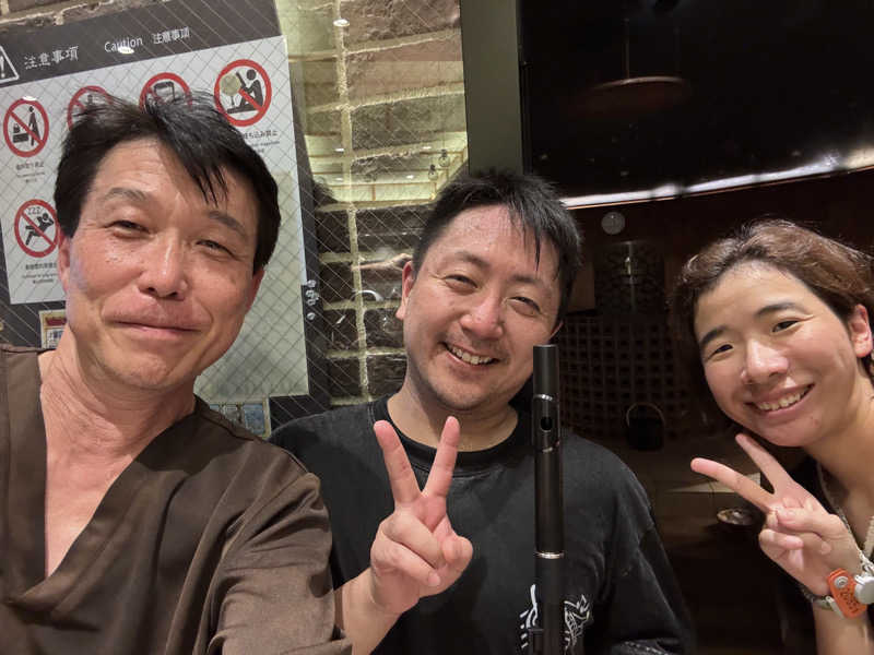 桔梗家秀彰【熱波師】@ゆげ蔵&スパイアスさんの天然温泉 平和島のサ活写真