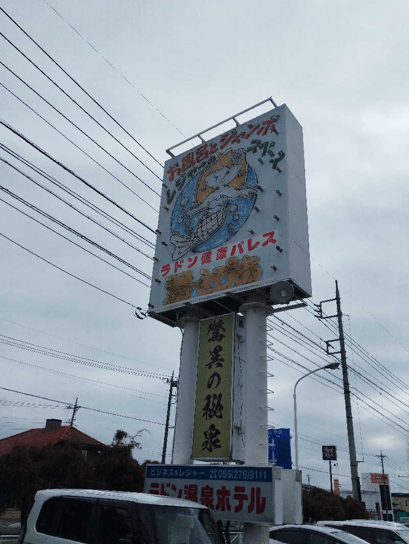 へむさんの竜王ラドン温泉のサ活写真
