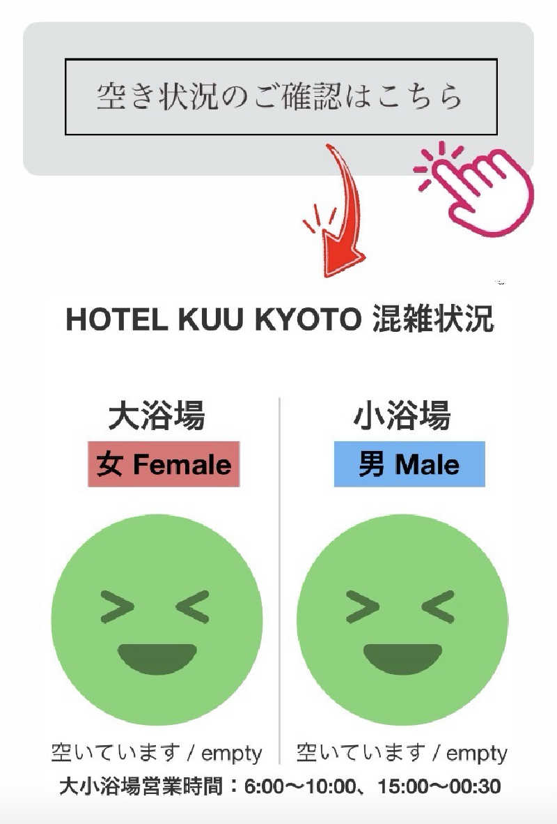 バウム◎さんのHOTEL KUU KYOTOのサ活写真
