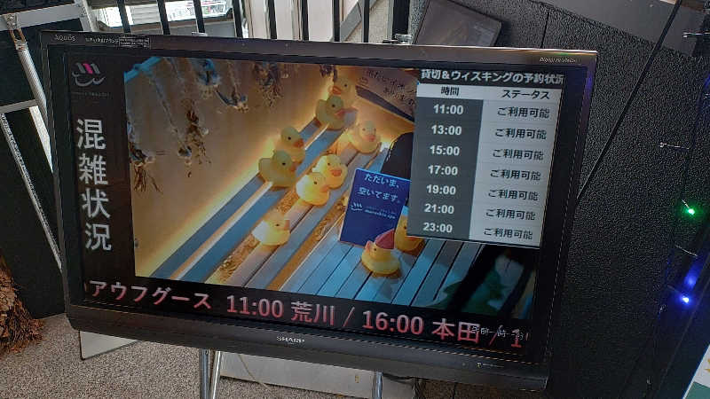 桜遥さんの天空のアジト マルシンスパのサ活写真