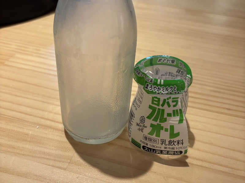 白バラ　フルーツオレ