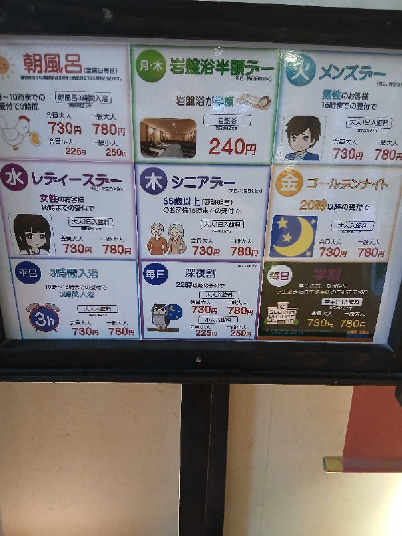 RIEKOさんの高崎 京ヶ島天然温泉 湯都里のサ活写真