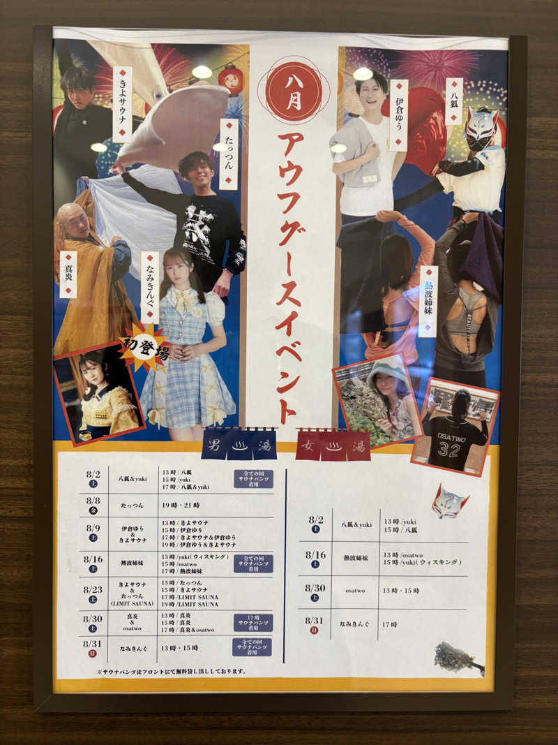 ぼいころりんさんの天光の湯のサ活写真