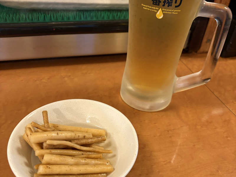 生ビール中