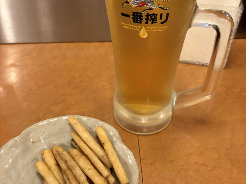 生ビール中