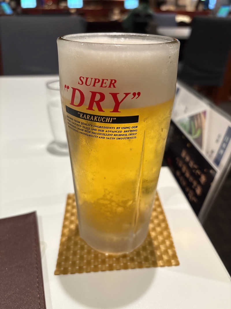 サウナの後のビール命さんの神戸サウナ&スパのサ活写真