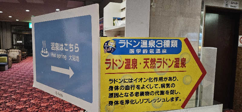 せいーごさんの竜王ラドン温泉のサ活写真