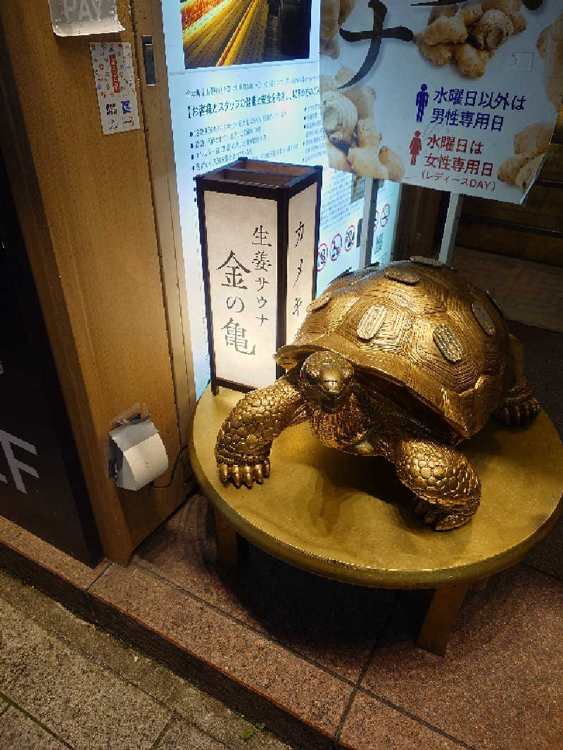 ねこ肌マダムさんの生姜サウナ 金の亀のサ活写真