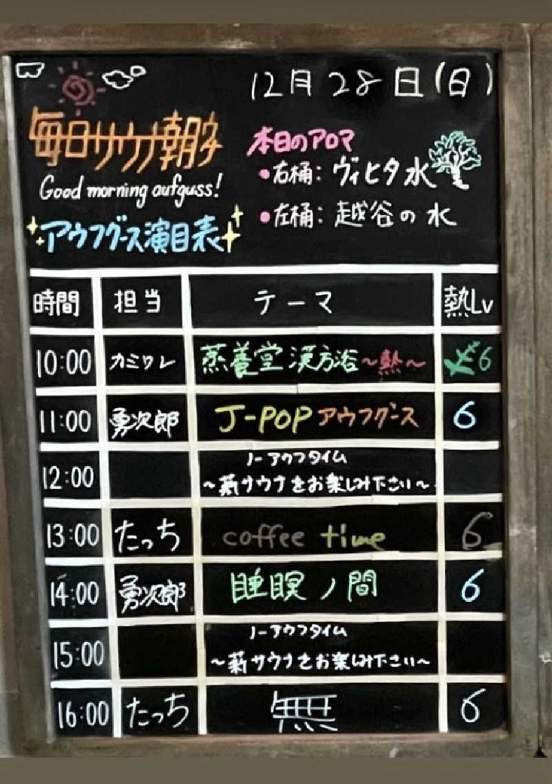 ちぇむさんの毎日サウナ 越谷店のサ活写真