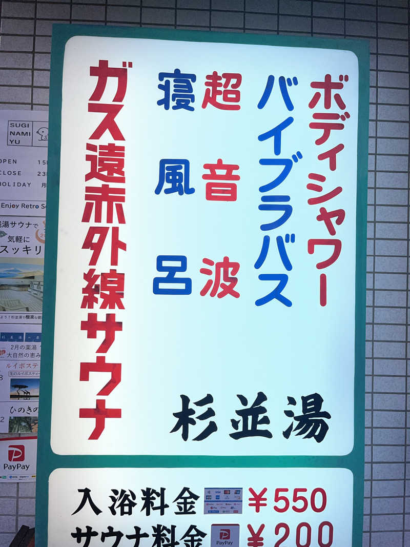 naohikoさんの杉並湯のサ活写真