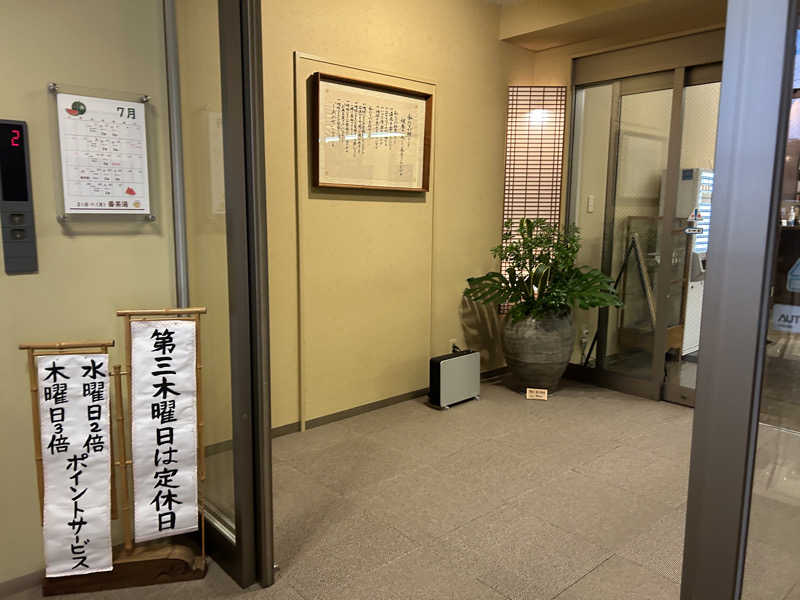 コッチャンパパさんの源泉掛け流し しあわせの湯のサ活写真