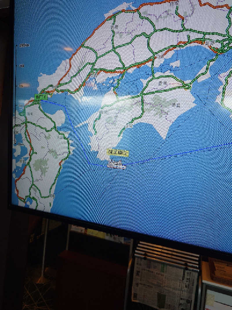 らーさんのはまゆう(東京九州フェリー)のサ活写真