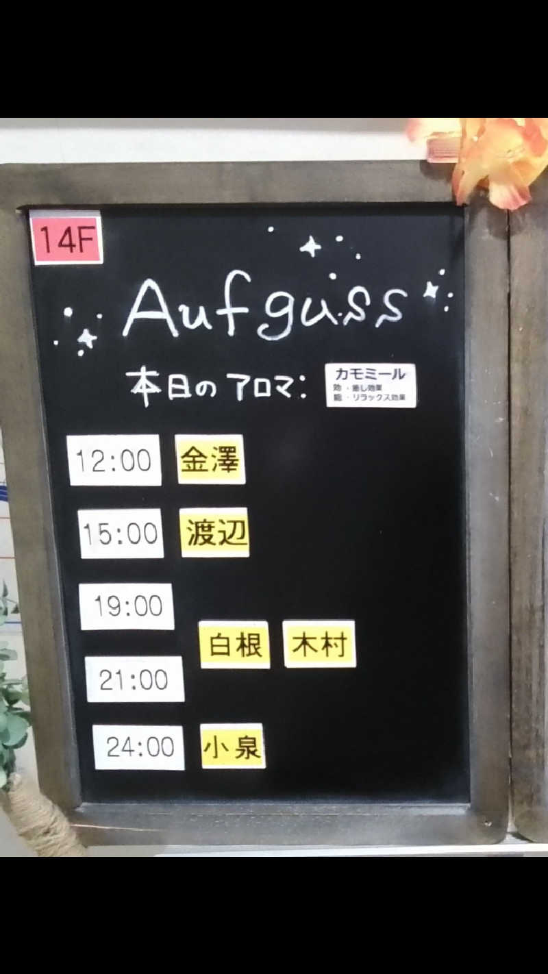 なす。さんのスカイスパYOKOHAMAのサ活写真