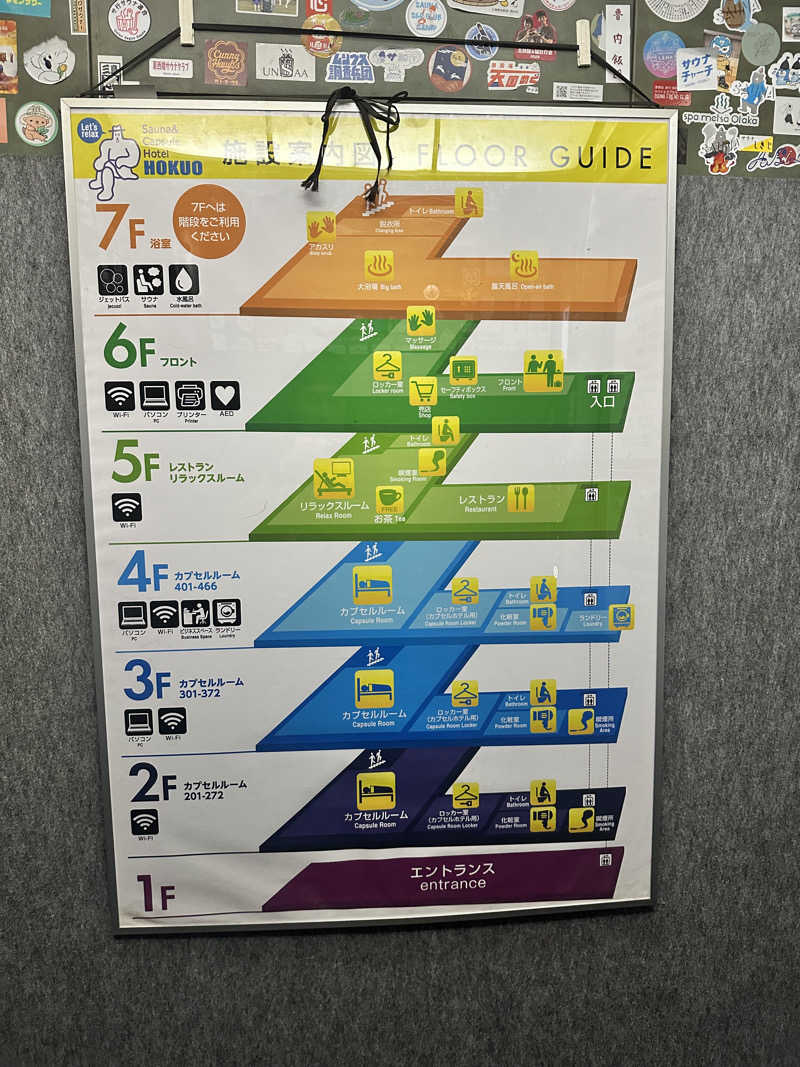 アス兄さんのサウナ&カプセルホテル 北欧のサ活写真